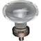 Jeffrey Alexander 1-5/8" Overall Length Brushed Oil Rubbed Bronze Football Glass Harlow Cabinet Knob G110L-DBAC - alternate 3